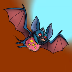 Sneaky Bat #7116