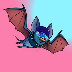 Sneaky Bat #8162