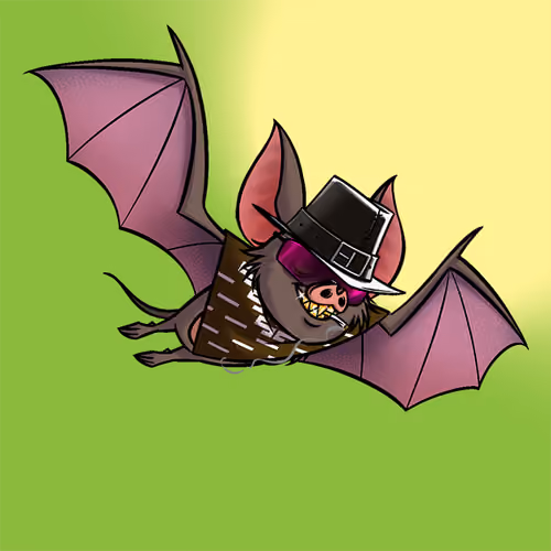 Sneaky Bat #7634