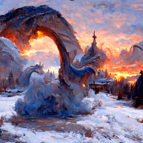 Imaginary Landscapes Genesis #27