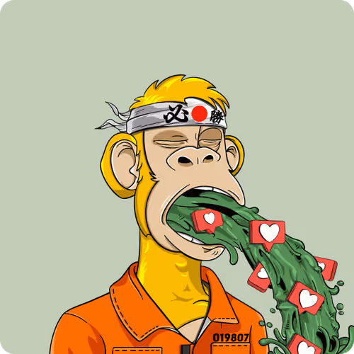Puke 2 Earn Ape Club #1066
