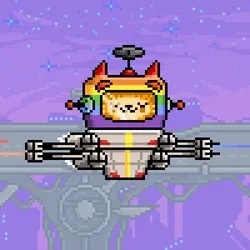 Astro Kitty Cone #129