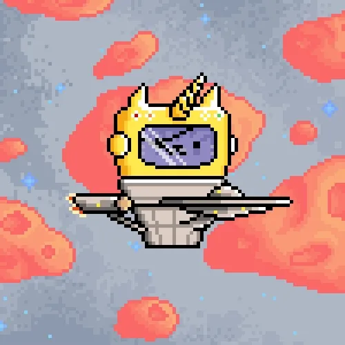 Astro Kitty Cone #59