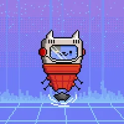 Astro Kitty Cone #80