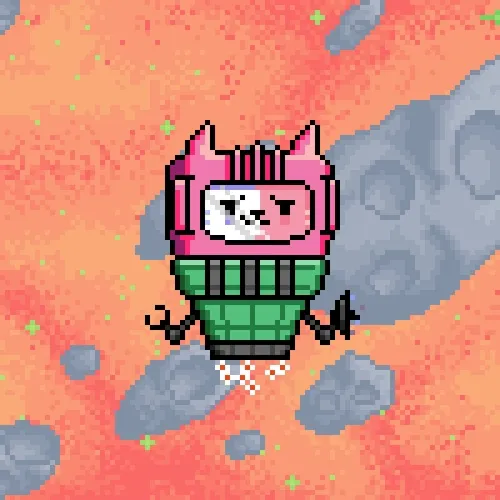 Astro Kitty Cone #139
