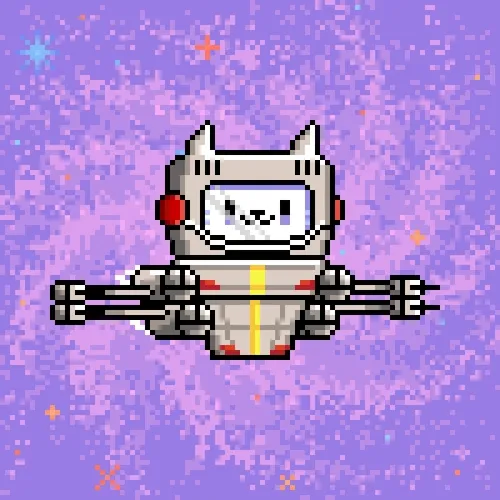 Astro Kitty Cone #44