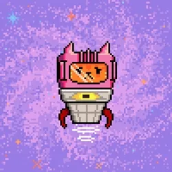 Astro Kitty Cone #34