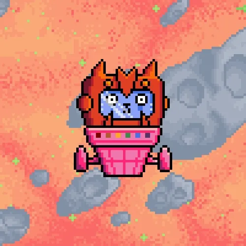 Astro Kitty Cone #14