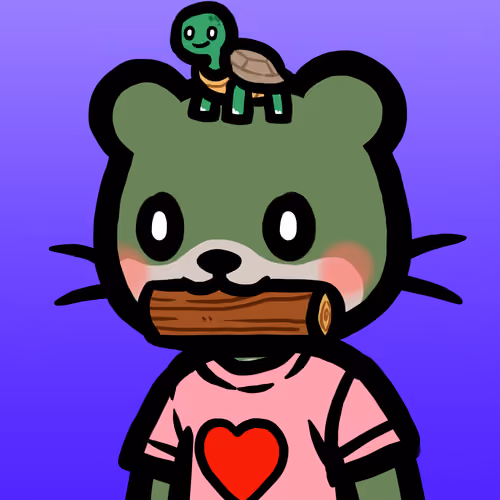 Tropical Otter #644