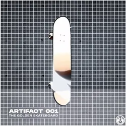 Co-Museum Artifact 001: The Golden Skateboard #1144