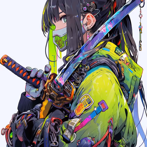 Cyber Veil Girl #435
