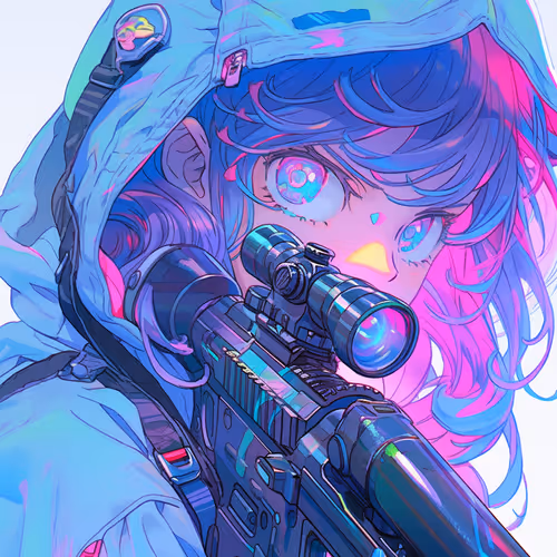 Cyber Veil Girl
