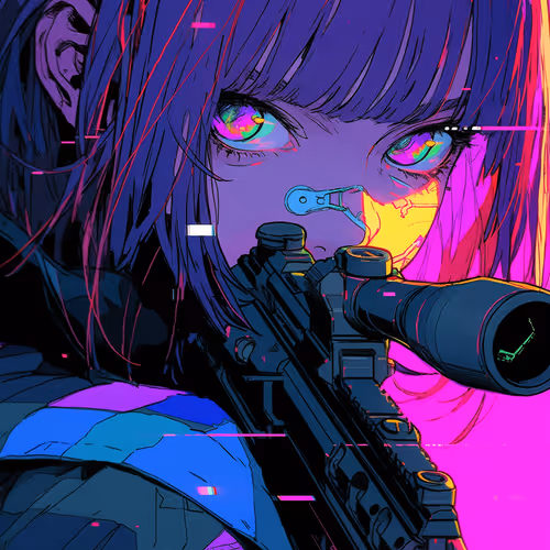 Cyber Veil Girl