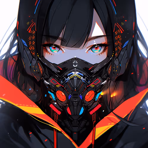 Cyber Veil Girl