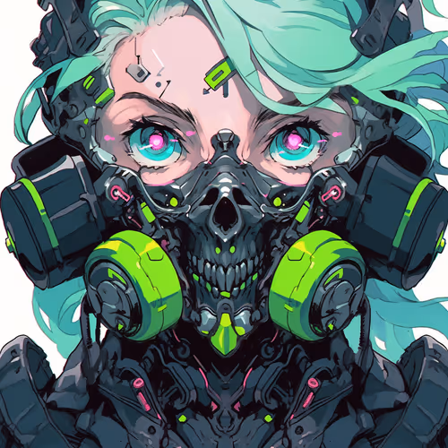 Cyber Veil Girl