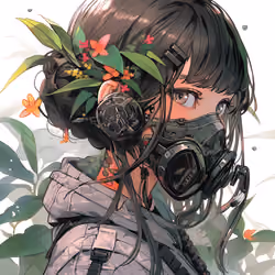 Cyber Veil Girl #34