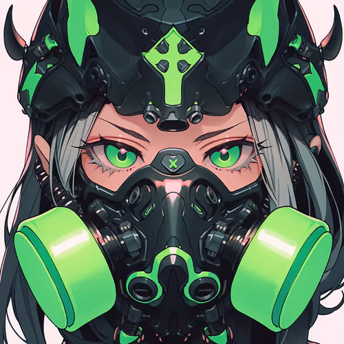 Cyber Veil Girl #158