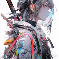 Cyber Veil Girl #346