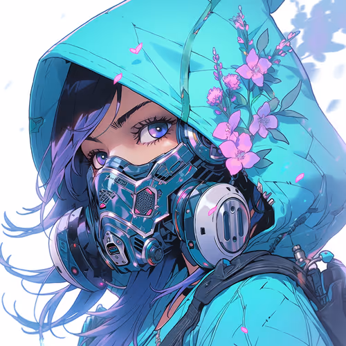 Cyber Veil Girl