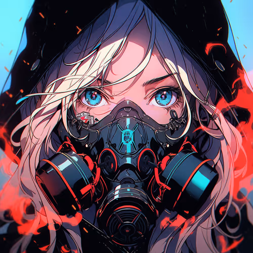 Cyber Veil Girl