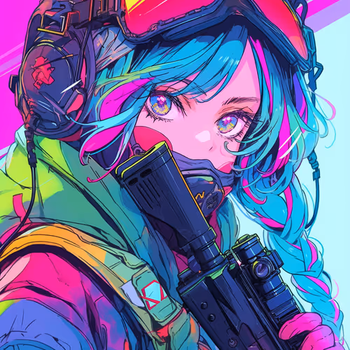 Cyber Veil Girl