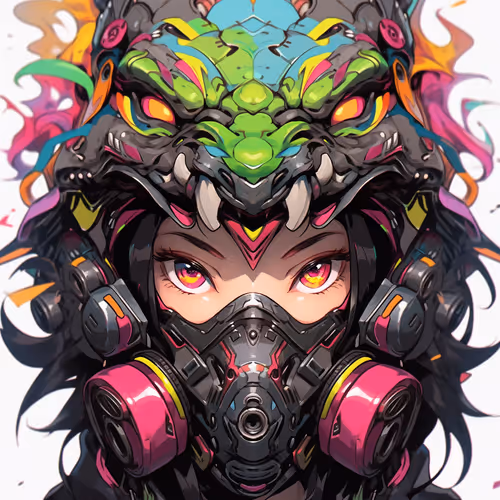 Cyber Veil Girl