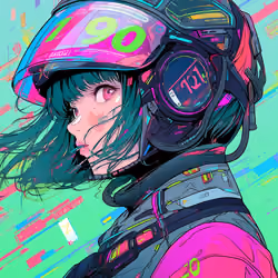 Cyber Veil Girl #651
