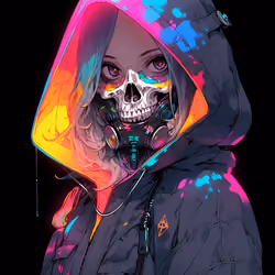 Cyber Veil Girl #586