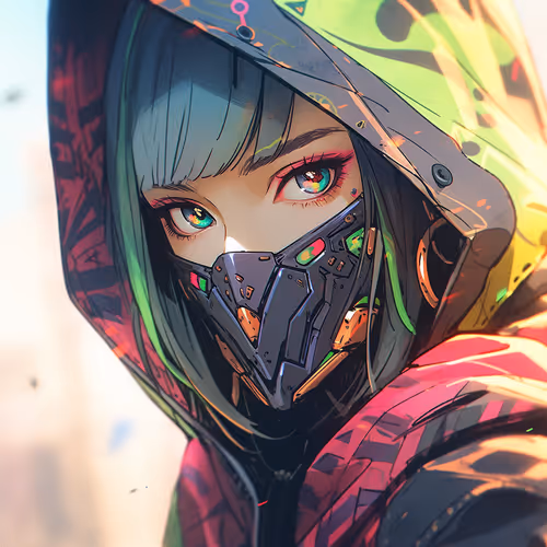 Cyber Veil Girl