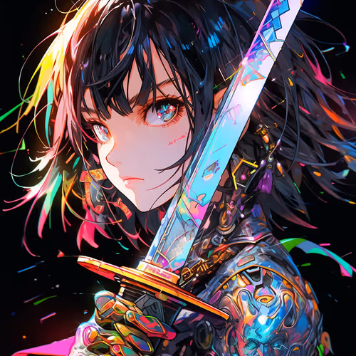 Cyber Veil Girl