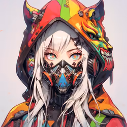 Cyber Veil Girl #143