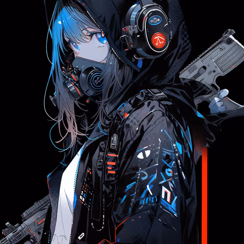 Cyber Veil Girl