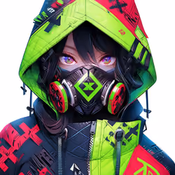 Cyber Veil Girl #553