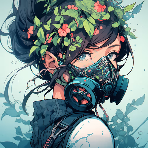 Cyber Veil Girl