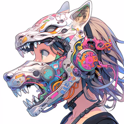 Cyber Veil Girl #467