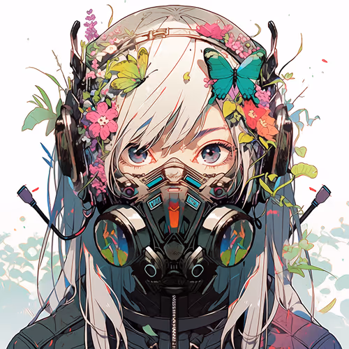 Cyber Veil Girl #51