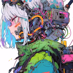 Cyber Veil Girl #278