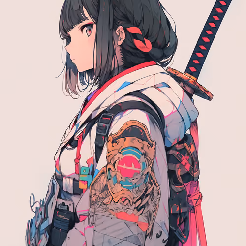 Cyber Veil Girl #541