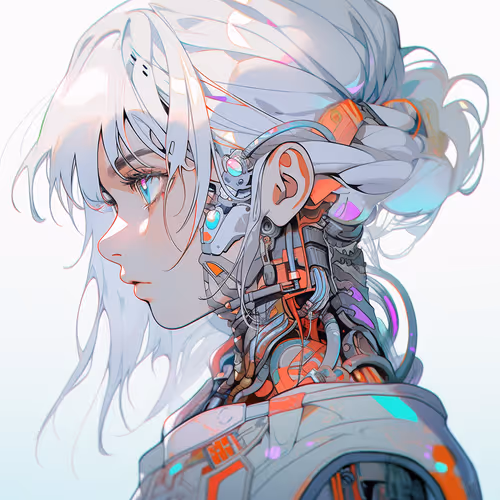 Cyber Veil Girl