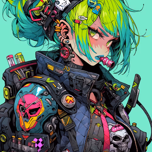 Cyber Veil Girl
