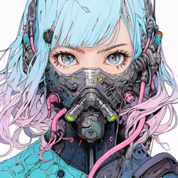 Cyber Veil Girl #490