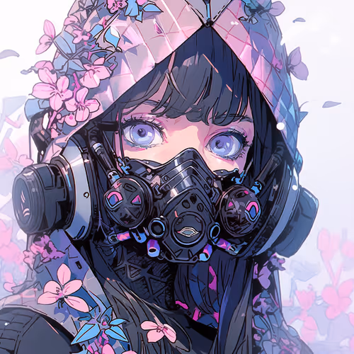 Cyber Veil Girl