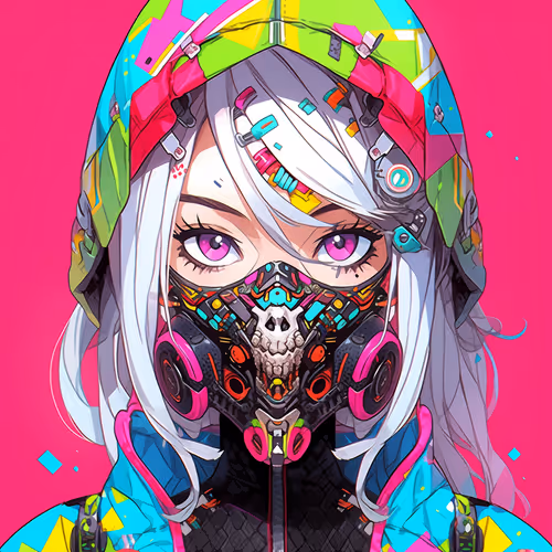 Cyber Veil Girl