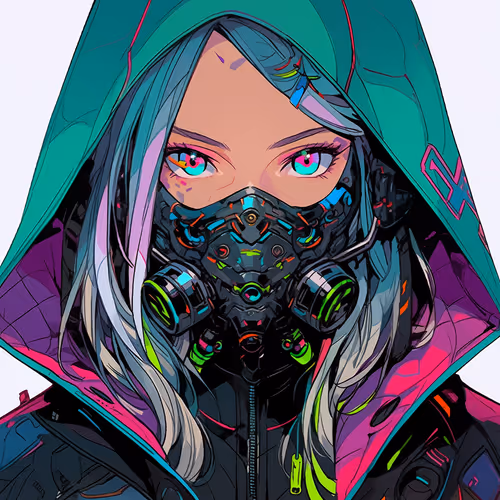 Cyber Veil Girl