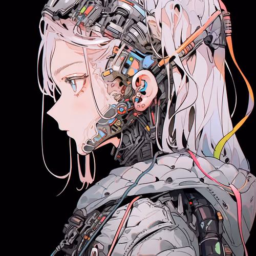 Cyber Veil Girl