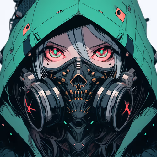 Cyber Veil Girl