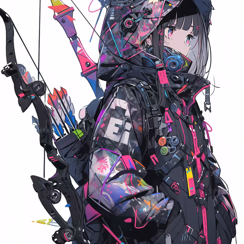 Cyber Veil Girl