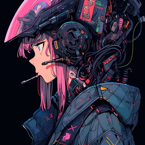 Cyber Veil Girl #626