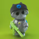 7439