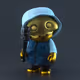 6963